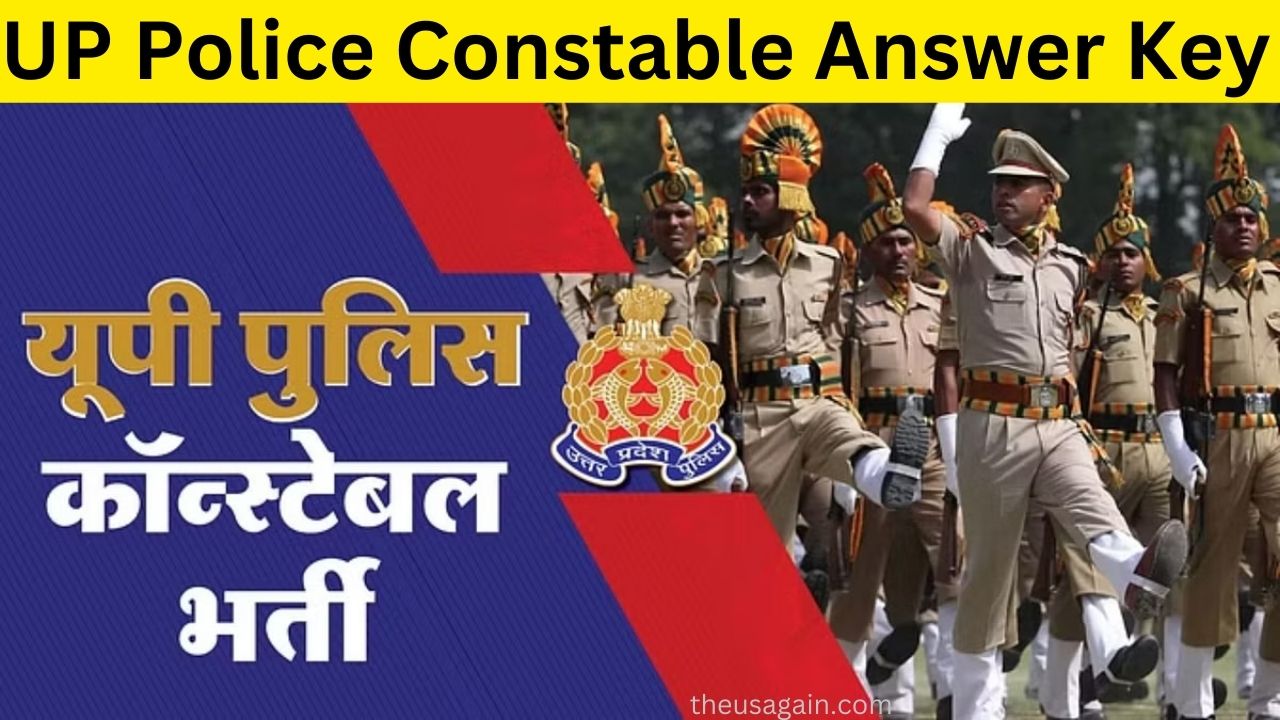 UP Police Constable Answer Key 2024