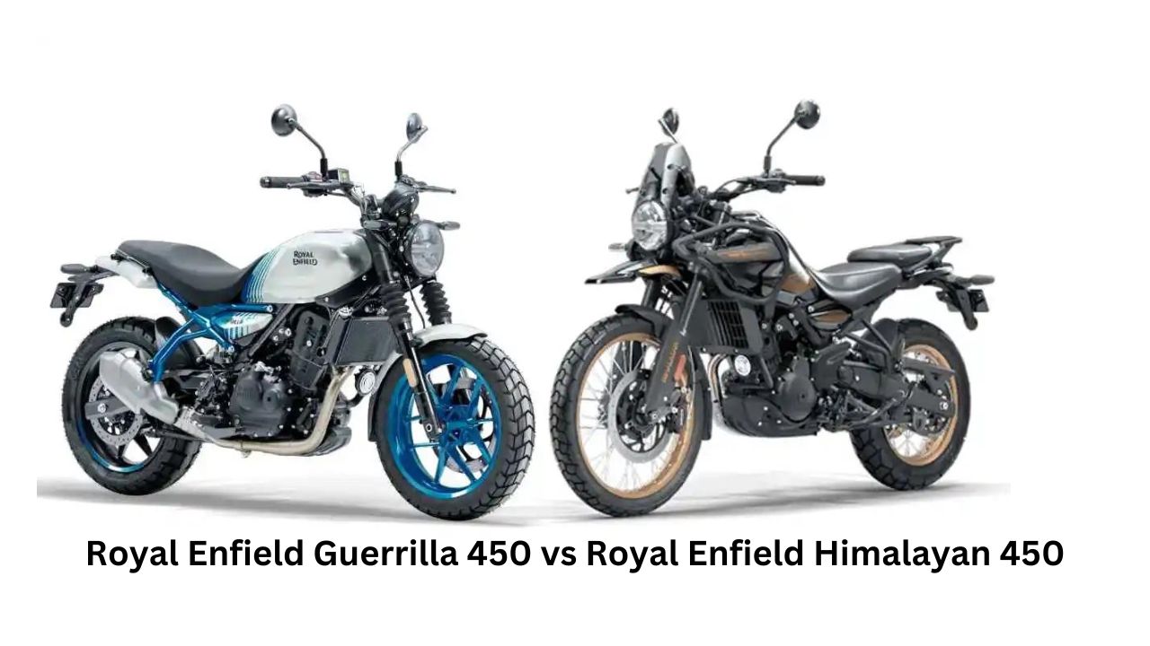 Royal Enfield Guerrilla 450 vs Royal Enfield Himalayan 450